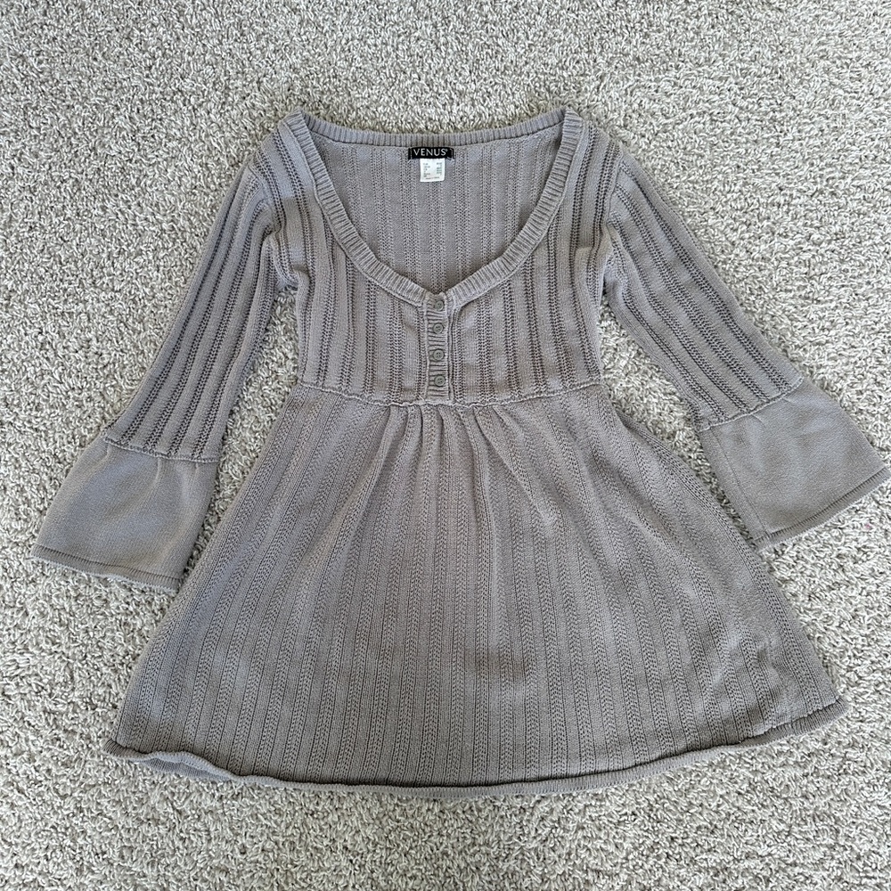 babydoll sweater top y2k 2000s